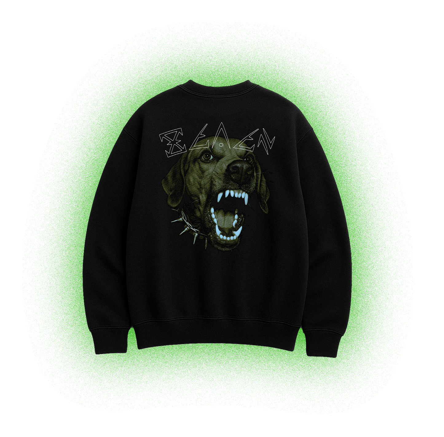 Buzo negro descapotado SABUESOS