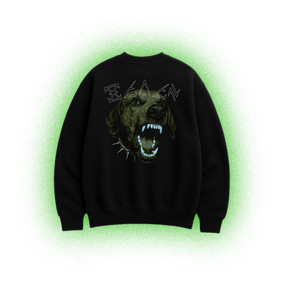 Buzo negro descapotado SABUESOS